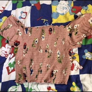 A cute fancy crop top